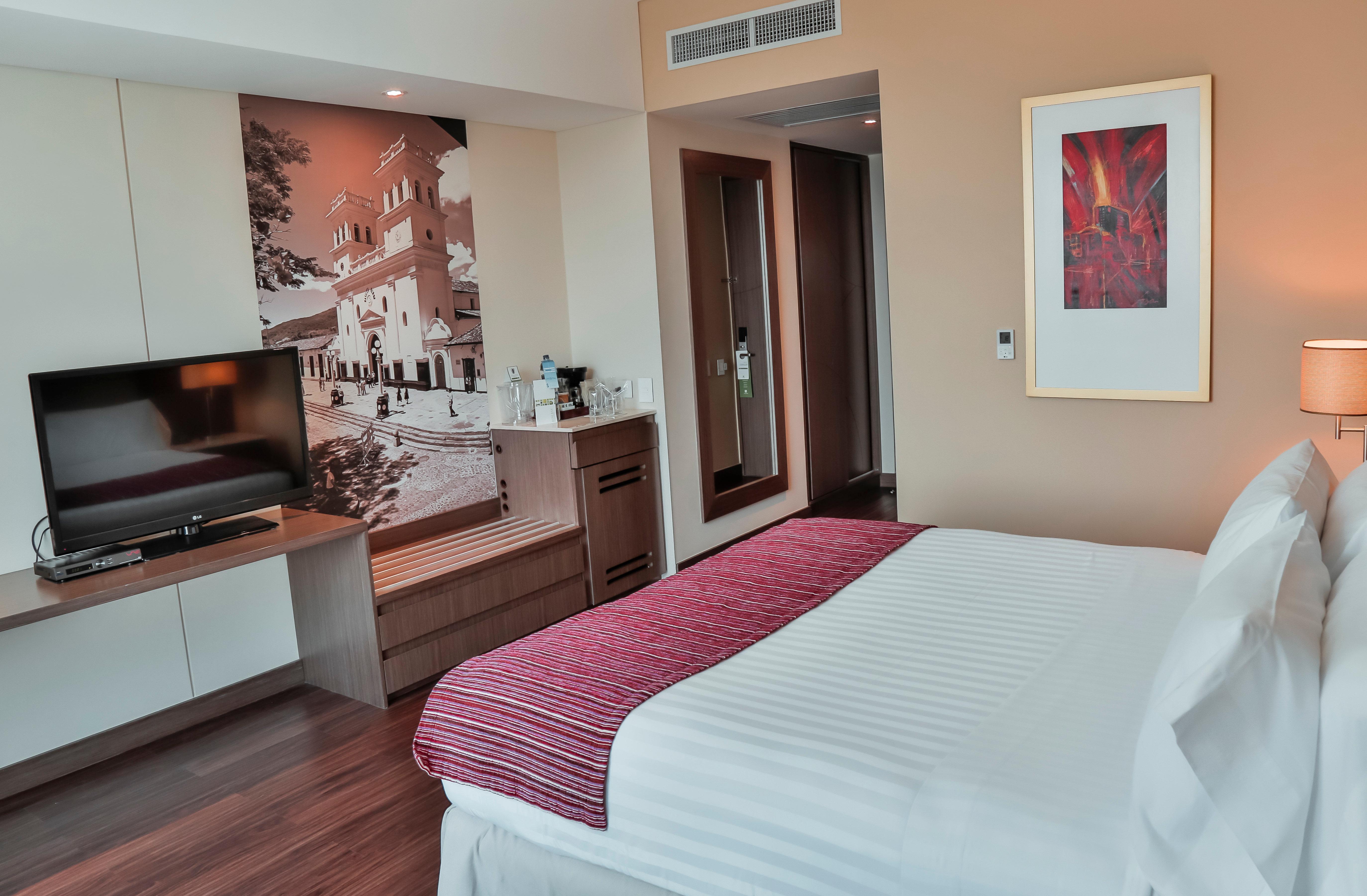 Holiday Inn Bucaramanga Cacique By Ihg מראה חיצוני תמונה A room at the hotel