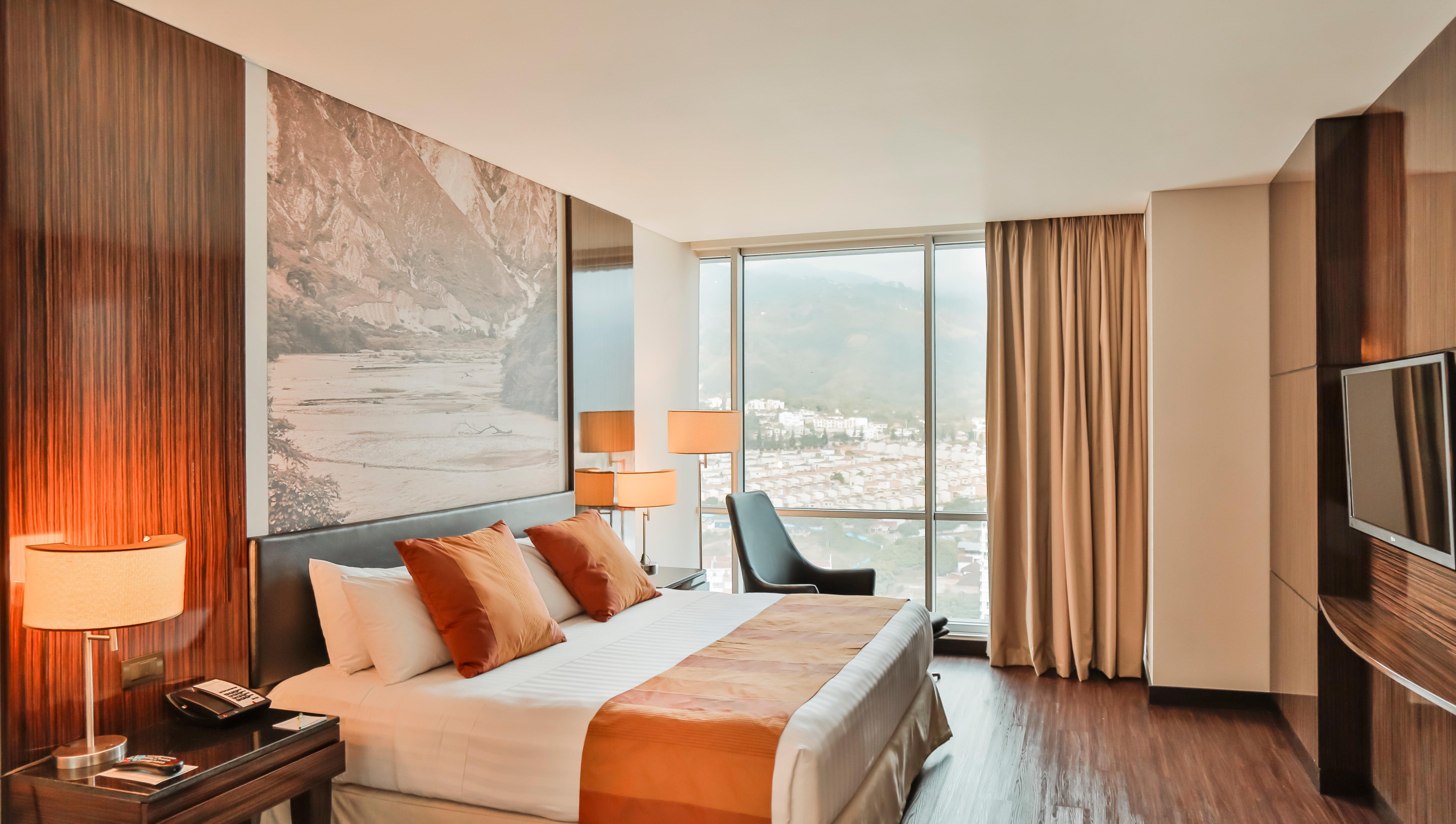 Holiday Inn Bucaramanga Cacique By Ihg מראה חיצוני תמונה A bedroom at the hotel